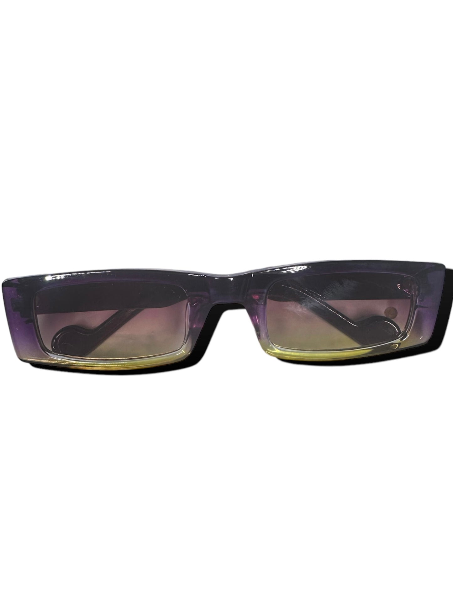 Day party sunglasses purple & yellow